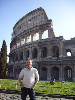 Andy Lloyd in Rome, 2012