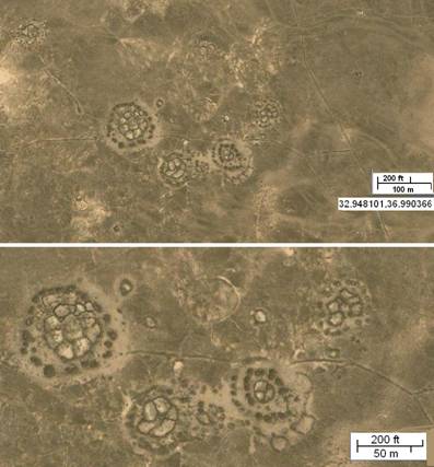 Suspected Anunnaki emplacements near Eridu (Syria)