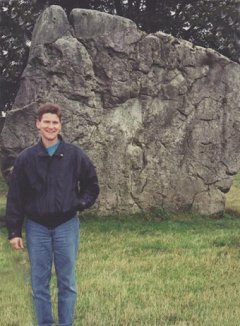 Greg Jenner in Avebury