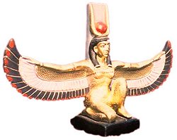 The Egyptian goddess Isis