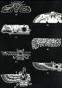 Comparing Winged Disc around the Globe