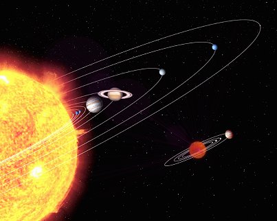 A NASA artist's concept of a small BD system