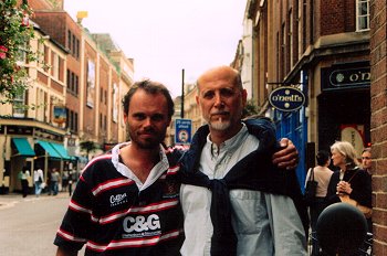 Andy Lloyd and Lloyd Pye in Oxford